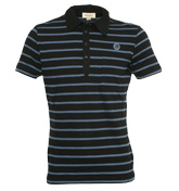 Navy and Blue Polo Shirt