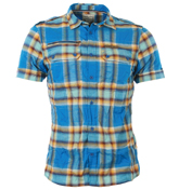 Squatic Blue Check Shirt