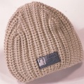 wide-ribbed knit beanie hat