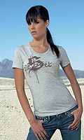 Diesel Womens Short Sleeve Logo T-Shirt