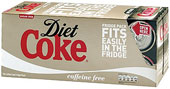 Diet Coke Caffeine Free (10x330ml) On Offer