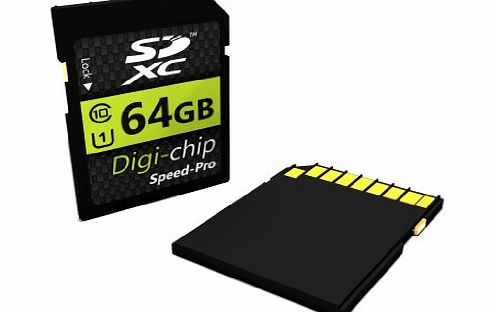 64GB CLASS 10 SDXC Memory Card for Canon Powershot SX260 HS, SX240 HS, SX500 IS, SX700 HS, SX160 IS, SX50 HS, SX270 HS, SX280 HS, SX170 IS, SX510 HS, SX600 HS, G1 X, S110, D3, S200, G15, S12