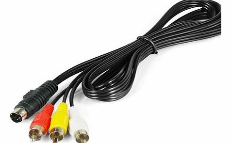 Digiflex  7 PIN S-VIDEO to 3 RCA TV Cable