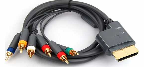 Digiflex  Component High Definition HD AV TV LCD Cable for xBox 360