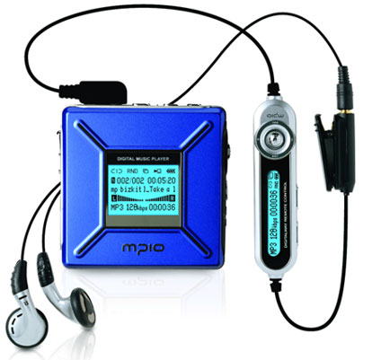 FD-100 128MB MP3 Player (blue)