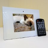 5.6` Digital Photo Frame White, 5.6 inch - FREE 2GB SD CARD