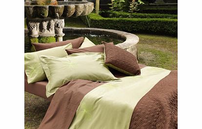 Diletto Casa Shamrock Green Bedding Pillowcase Oxford Square