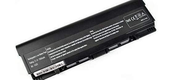 DILL ATekCity 9 Cell 7800mAh 87WH High Capacity Laptop Notebook Replacement Battery for Dell Inspiron 1520 1521 1720 1721, Vostro 1500 1700, PN: DELL 312-0504, 312-0513, 312-0518, 312-0520, 312-0575, 312-0