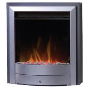 X1 Silver Electric Fire