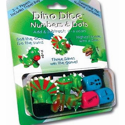 Dino Dice - Maths, Numbers 