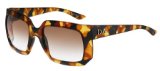 Christian Dior DIOR ESSENCE 1 Sunglasses TTR (DD) HAVANA (BROWN SF) 55/21 Medium