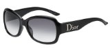 Christian Dior DIOR PARIS 2 Sunglasses 584 (7V) BLACK (GREY SF) 56/17 Medium