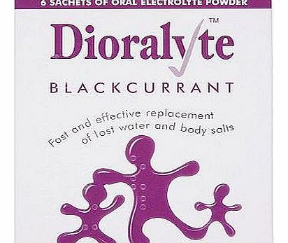 Dioralyte Blackcurrent - 6 Sachets 10020148