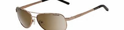 Crofter Sunglasses Gold Frame/ Brown