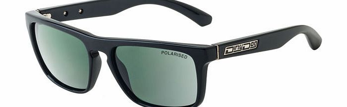 Dirty Dog Mens Dirty Dog Monza Sunglasses - Black/Green