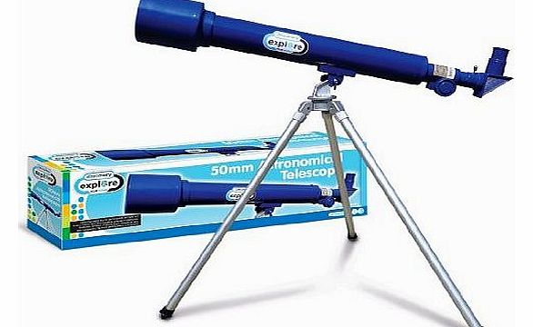 Discovery - Explore your World Discovery Channel - 50mm Astronomical Telescope.