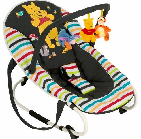 Disney Baby Pooh Tidy Time Bungee Deluxe Baby Bouncer