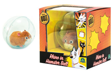 Bolt - Rhino in Hamster Ball