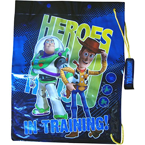 Boys Disney Toy Story Popper Fastening School Sports Gym & Swimming Shoulder Bag