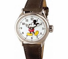 Disney by Ingersoll Mens Mickey Mouse Grey Watch