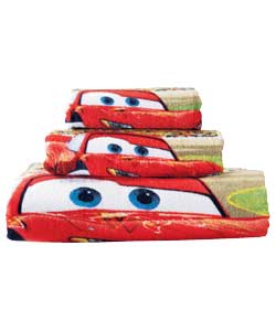 Cars 3 Piece Towel Set