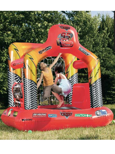 Disney Cars Bouncy Castle Inflatable Pitstop