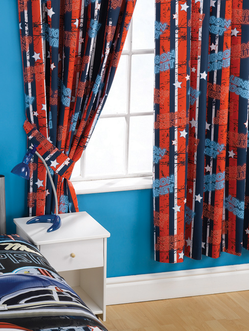 Disney Cars Curtains `tripes`Design 72 Drop