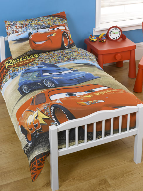Disney Cars Duvet Cover and Pillowcase