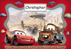 disney Cars Personalised Placemat
