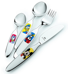 Disney Characters Cutlery Set   If your child loves Disney they`ll love this cutlery set.Characters 