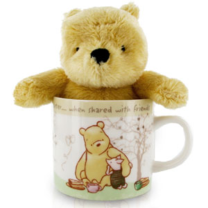 Classic Winnie the Pooh Mug and Soft Toy