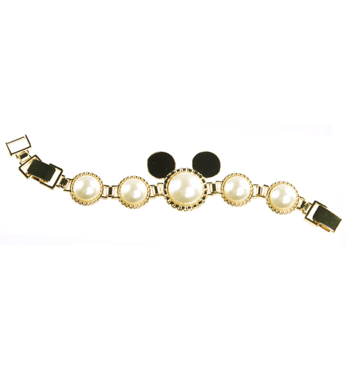 Gold Plated and Ivory Pearl Minnie Mawi Chunky