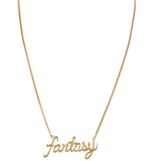 Gold Plated Fantasy Necklace from Disney Couture