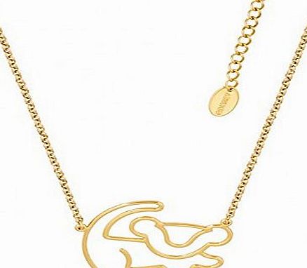 Disney Couture Mini Lion King Gold-Plated Simba Outline Necklace