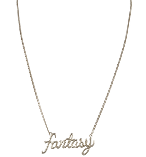 Platinum Plated Fantasy Necklace from Disney