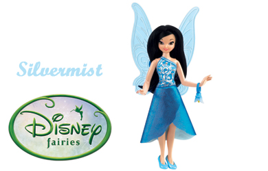 disney Fairies 20cm Fairy Doll - Silvermist