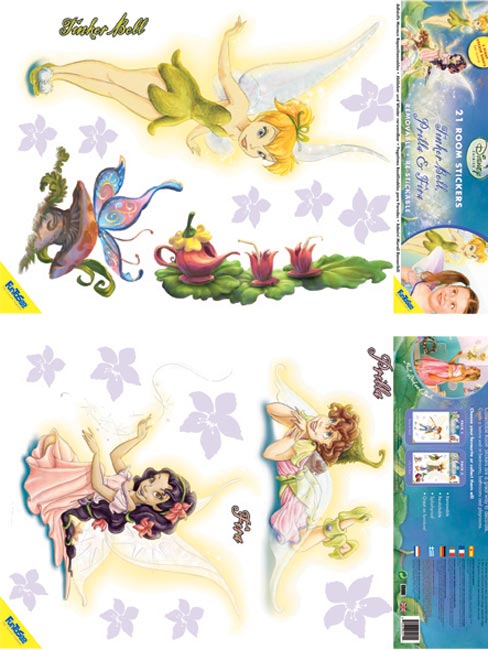 Disney Fairies 21 Giant Wall Stickers