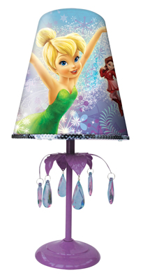 DISNEY Fairies Premium Fabric Bedside Lamp