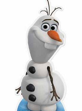 Frozen Card Cut Out - Olaf
