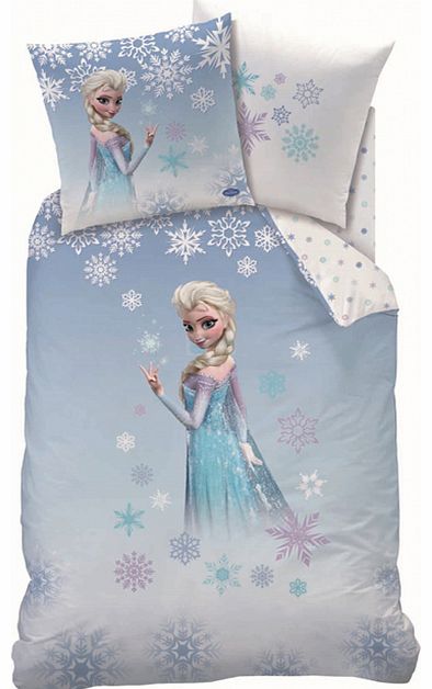 Disney Frozen Elsa Single Duvet Cover and