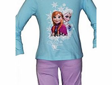 Disney Frozen Girls Disney Frozen Elsa Pyjama Set / PJs / Pajamas (4 Years, Turquoise)