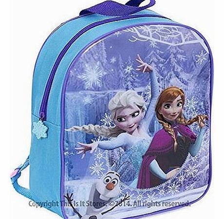 Frozen Junior Backpack (31cm x 25cm x 7cm) - Anna Elsa & Olaf