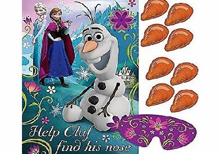 Disney Frozen Olaf Pin Nose Party Game