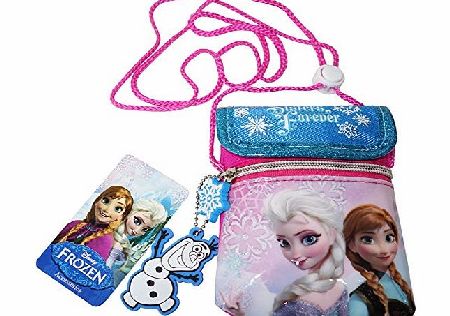 Disney Frozen Shoulder Neck Cord Handbag Coin Purse Bag