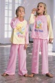 girls tinkerbell pack of two pyjamas