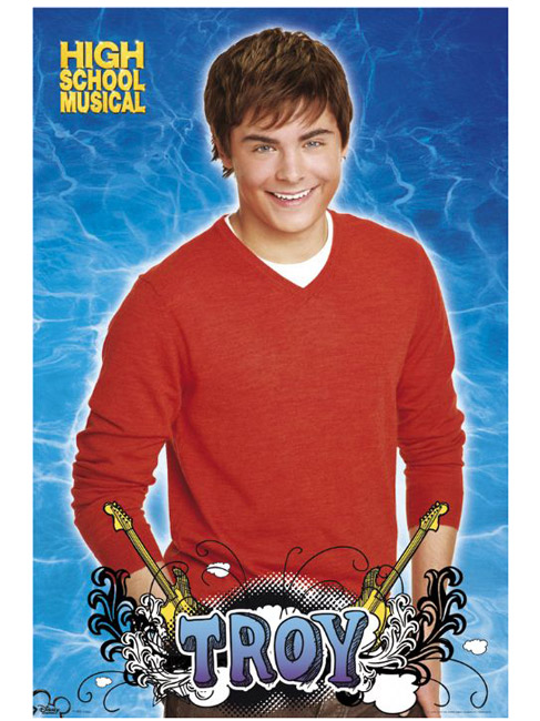 High School Musical Troy Red Maxi Poster FP2026