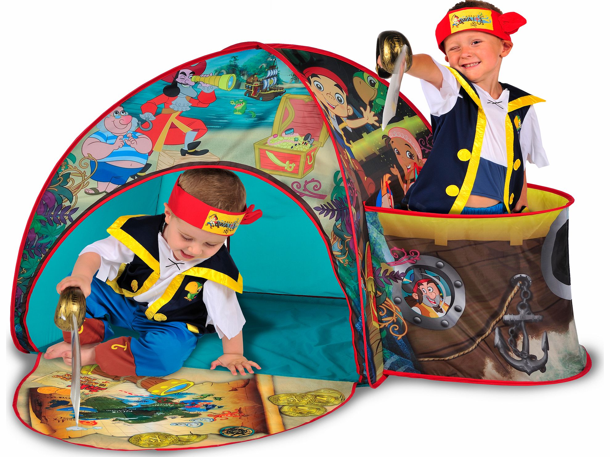 Jake and the Neverland Pirates Character Tent