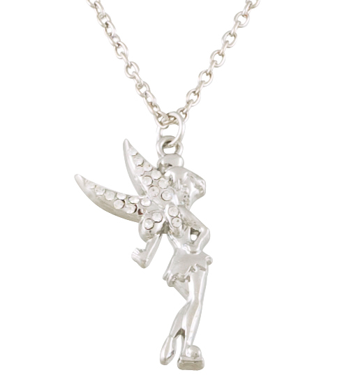 Ladies Diamante Tinkerbell Necklace from Disney