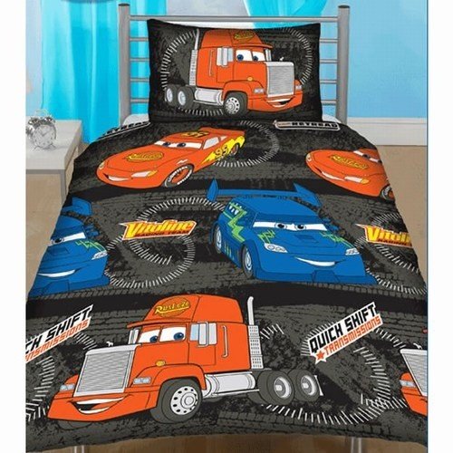 Kids/Childrens Disney Cars Bedding Set Duvet Cover and Pillow Case (Single Bed)