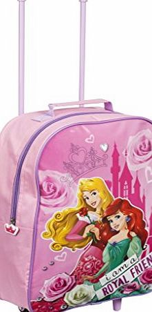 Disney Marvel Kids Boys Girls Cabin Trolley Case Wheeled Bag Suitcase Hand Luggage - Disney Princess